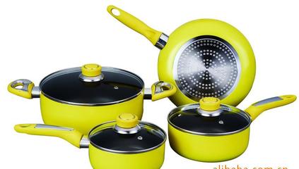 鋁制不粘組合套裝鍋(圖)